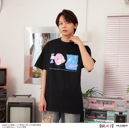 『【推しの子】』第1弾 レトロポップTシャツ 2(アクア)